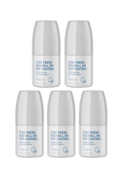 Farmasi Antı-perspırant Day Control Deo Roll On 50 Ml ( 5 Li Set) ürün görseli 1
