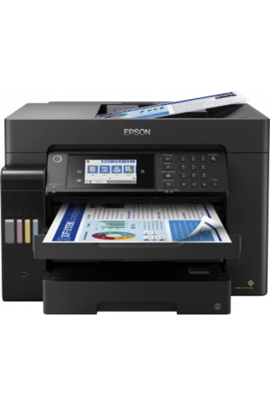 EPSON L15160 Yazıcı-tarayıcı-fotokopi-faks Renkli Mürekkep Tanklı Yazıcı A3 ürün görseli 1