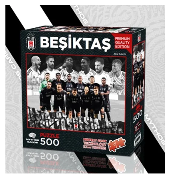 Mythos Cards Beşiktaş Puzzle 500 Parça Orijinal Lisanslı ürün görseli 1