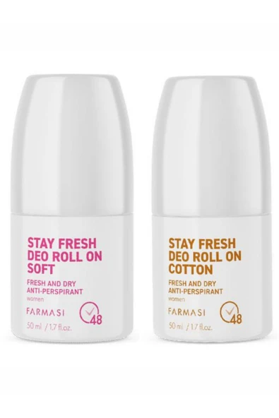Farmasi Anti-Perspirant Deo Roll On Kadın Soft & Anti-Perspirant Deo Roll On Kadın Cotton ürün görseli 1