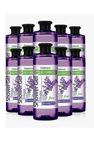 Farmasi Botanics Lavanta Özlü Duş Jeli 500 ml 10 Adet ürün görseli 1