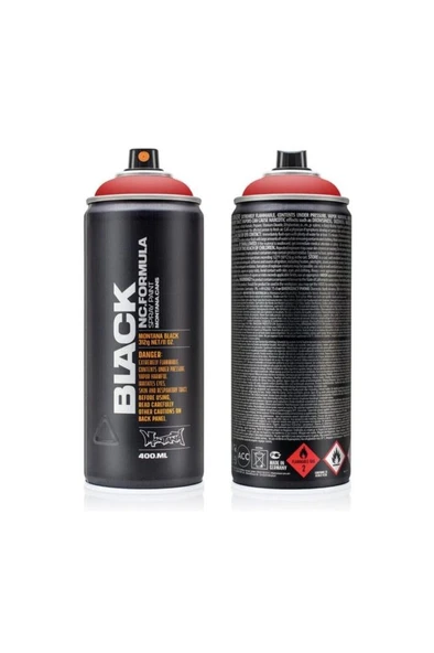 Montana Black Sprey Boya 400ml Fire Rose BLK3020 ürün görseli 1