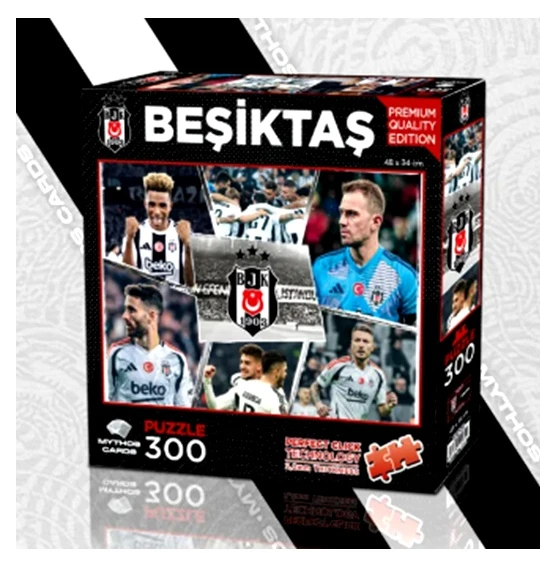 Mythos Cards Beşiktaş Puzzle 300 Parça Orijinal Lisanslı ürün görseli 1