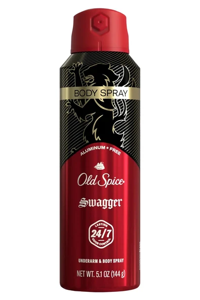 Old Spice Swagger Alüminyumsuz Sprey Deodorant 144GR ürün görseli 1