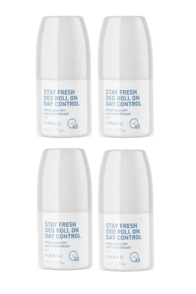 Farmasi Antı-perspırant Day Control Deo Roll On 50 Ml ( 4 Li Set) ürün görseli 1