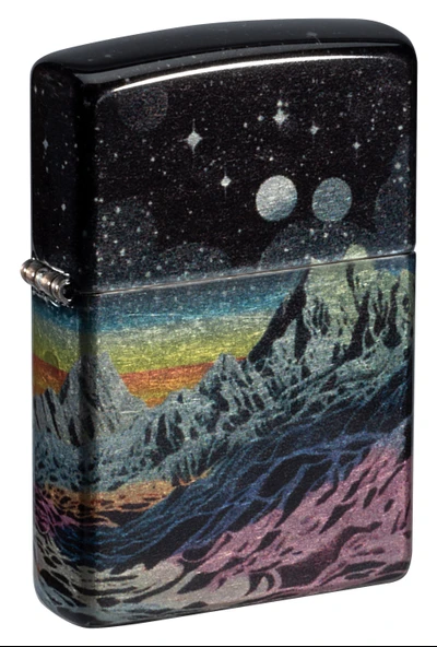 Zippo Space In Color Dizayn Çakmak ürün görseli 1