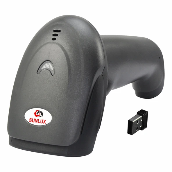Sunlux XL-9309B 1D Kablosuz Bluetooth Barkod Okuyucu ürün görseli 1