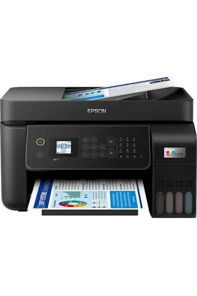 EPSON EcoTank L5290 Yaz+Tara+Fot+Faks+Wi-Fi Direct Tanklı Yazıcı ürün görseli 1