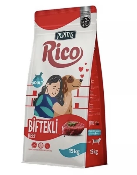Rico Biftekli Köpek Maması 15 kg ürün görseli 1