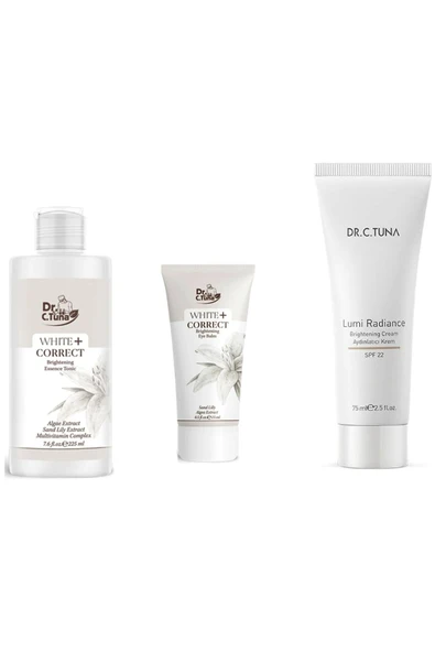 Farmasi Farması Whıte Correct Set(aydınlatıcı Krem+göz Balmı+aydınlatıcı Tonik) ürün görseli 1
