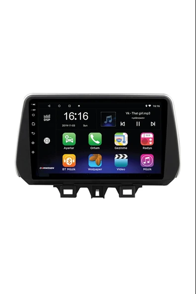 Hyundai TUSCON 2019 Android  8 GB Ram + 128 GB Rom Carplay Multimedya + GERİ GÖRÜŞ KAMERASI HEDİYE ürün görseli 1
