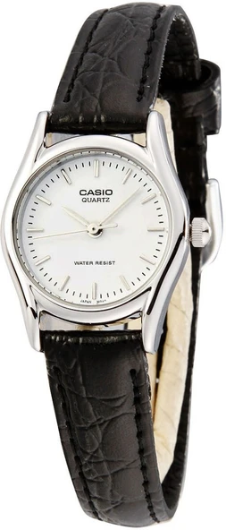 CASIO LTP-1094E-7ARDF SİYAH DERİ KORDON KADIN KOL SAATİ ürün görseli 1