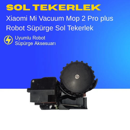 Xiaomi Mi Robot Vacuum Mop 2 Pro Plus Sol Tekerlek ürün görseli 1