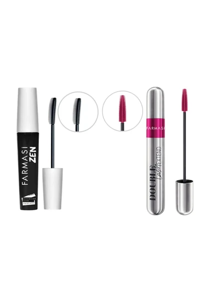 Farmasi Zen Maskara Double Lash Extend Çıft Etkili Maskara 12 ml ürün görseli 1