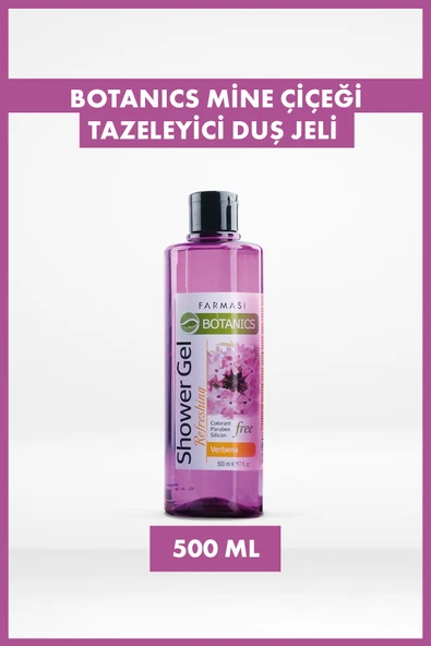 Farmasi Botanics Mine Çiçeği Nemlendirici Tazeleyici Duj Jeli 500 ml ürün görseli 1