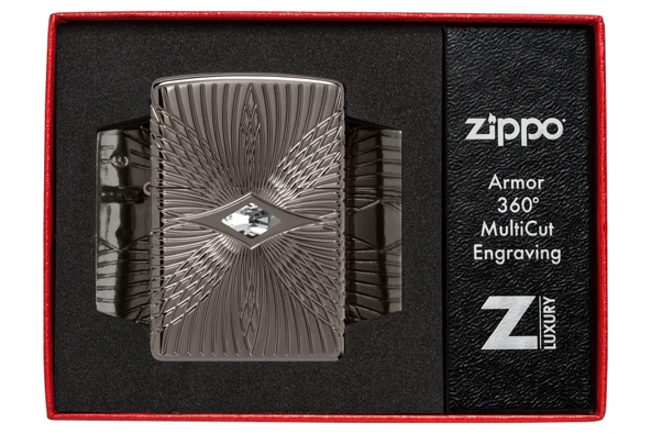Zippo Armor® Pattern Dizayn Çakmak - Resim 5
