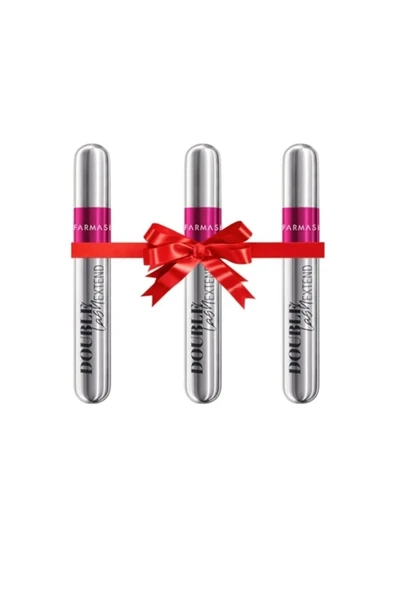 Farmasi Double Lash Extend Çift Etkili Maskara 12 Ml X 3 Adet ürün görseli 1