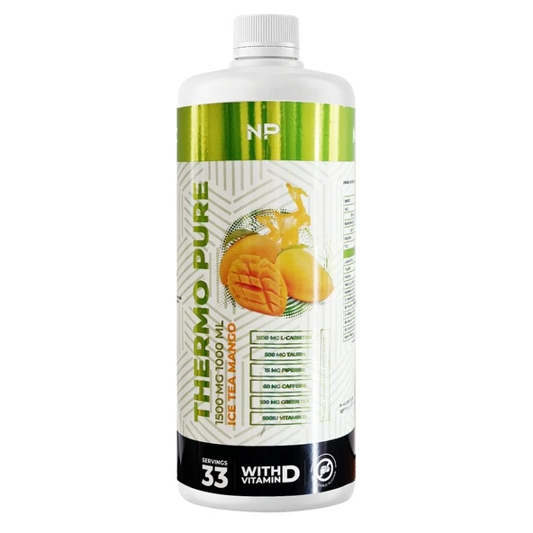 Nutripure Thermo Pure L-carnitine 1500 Mg 1000 ml - Ice Tea Mango ürün görseli 1