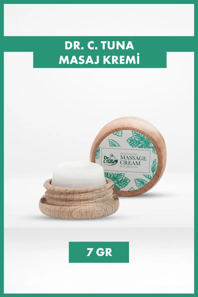 Farmasi Dr. C. Tuna Mentol, Badem Yağı, Okaliptüs Yağı ve Aloe Vera Özü İçeren Masaj Kremi 7 gr ürün görseli 1