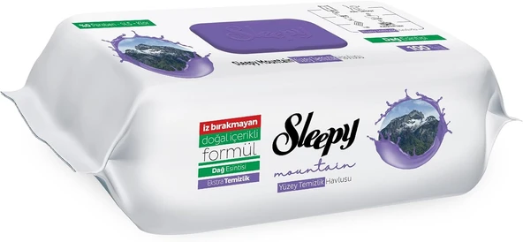 Sleepy Dağ Esintisi Yüzey Temizlik Havlusu 100 Yaprak ürün görseli 1