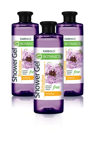 Farmasi Botanics Mine Çiçeği Özlü Tazeleyici Duş Jeli-500 ml 3 Adet ürün görseli 1