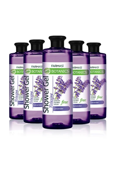 Farmasi Botanics Lavanta Özlü Rahatlatıcı Duş Jeli - 500 ml 5 Adet ürün görseli 1