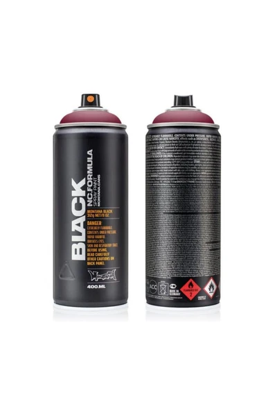 Montana Black Sprey Boya 400ml Cardinal BLK3062 ürün görseli 1