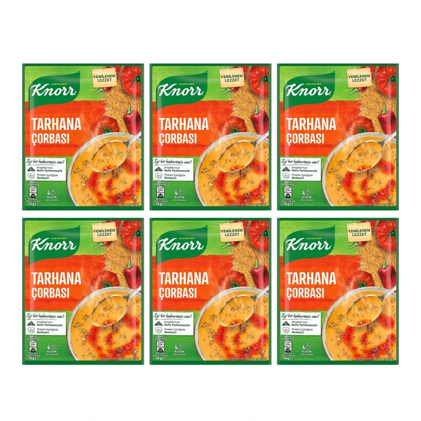 Knorr Tarhana Çorbası 74 gr x 6 Adet ürün görseli 1