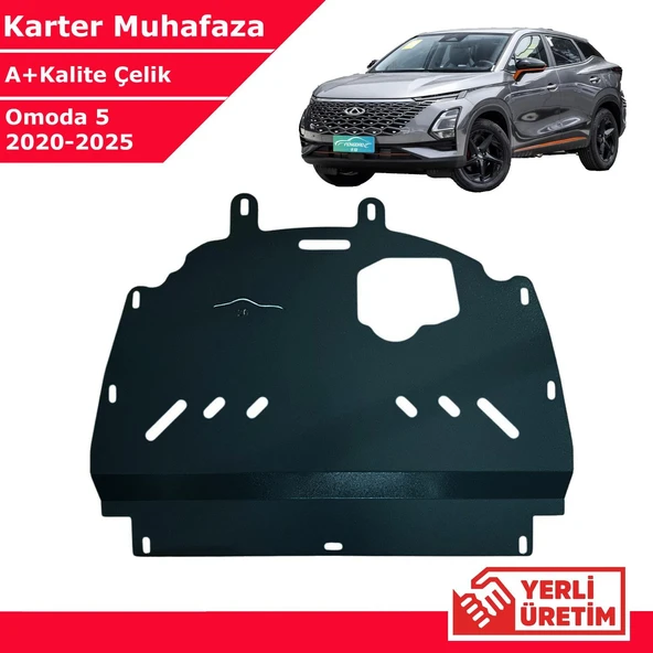 Chery Omoda 2020-2025 Çelik Karter Muhafaza Çelik Koruma Sacı A+ Kalite Yerli Üretim ürün görseli 1