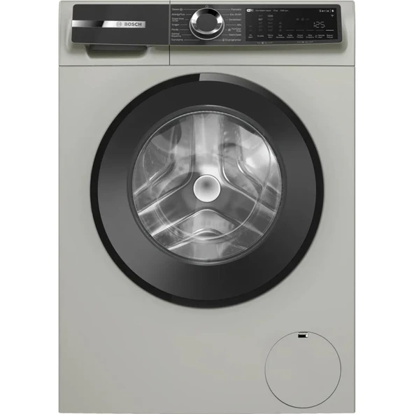 BOSCH WGK252ZXTR Serie 6 Çamaşır Makinesi 10 kg maks. 1200 dev./dak., Gümüş ürün görseli 1