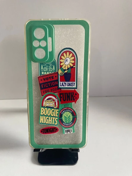 REDMİ NOT 10 PRO UYUMLU YEŞİL KILIF ürün görseli 1