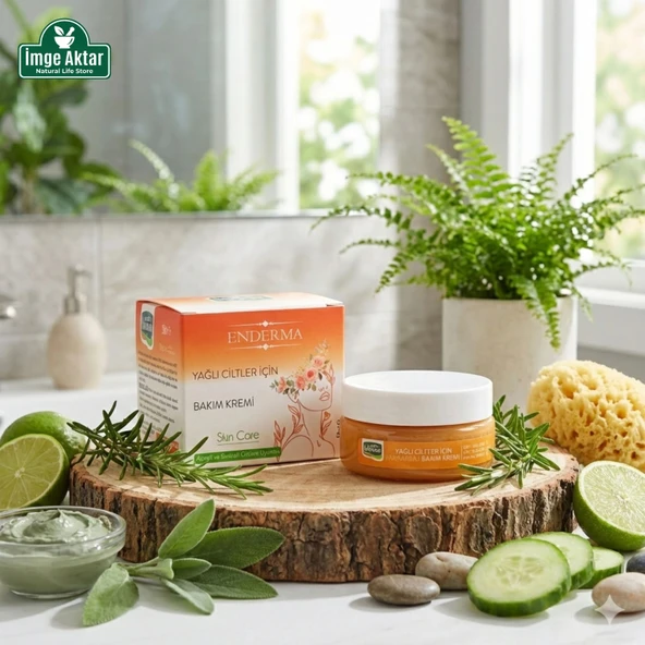 Enderma Yağlı Ciltler için Bakım Kremi - Sebum Dengeleyici 50 Ml ürün görseli 1