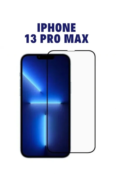Abatech iPhone 13 Pro Tam Kaplayan Ekran Koruyucu-Kırılmaz Cam ürün görseli 1