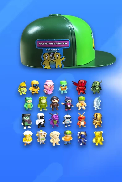 Stumble Guys Sürpriz Şapka 2'li Paket - Resim 2