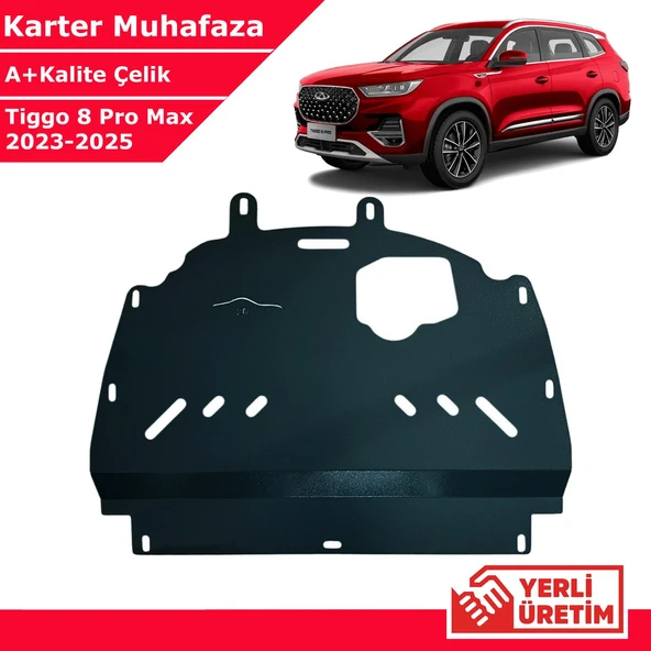 Chery Tiggo 8 Pro Max 2023-2025 Çelik Karter Muhafaza Çelik Koruma Sacı A+ Kalite Yerli Üretim ürün görseli 1