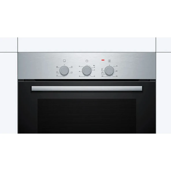 Bosch HBF011BR0T 71 Lt 4 Programlı Inox Ankastre Fırın - Resim 2