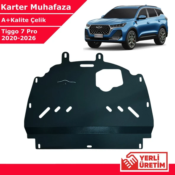 Chery Tiggo 7 Pro 2020-2026 Çelik Karter Muhafaza Çelik Koruma Sacı A+ Kalite Yerli Üretim ürün görseli 1
