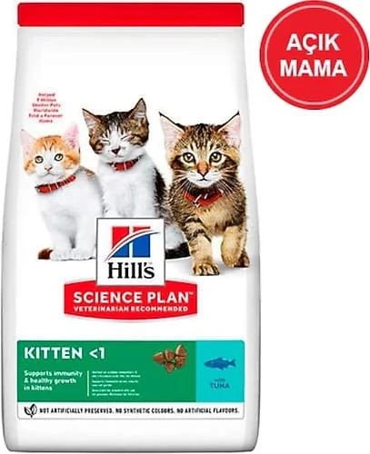 Hill's Kitten Tuna Balıklı 1 kg Yavru Kedi Maması - Açık Paket ürün görseli 1