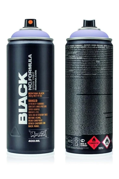 Montana Black Sprey Boya 400ml Lavender BLK4115 ürün görseli 1