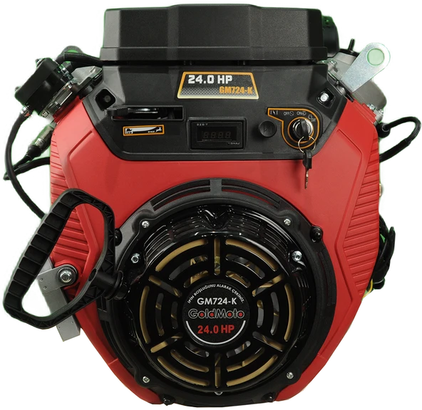 GoldMoto GM724-K 24Hp Kamalı Benzinli Motor ürün görseli 1