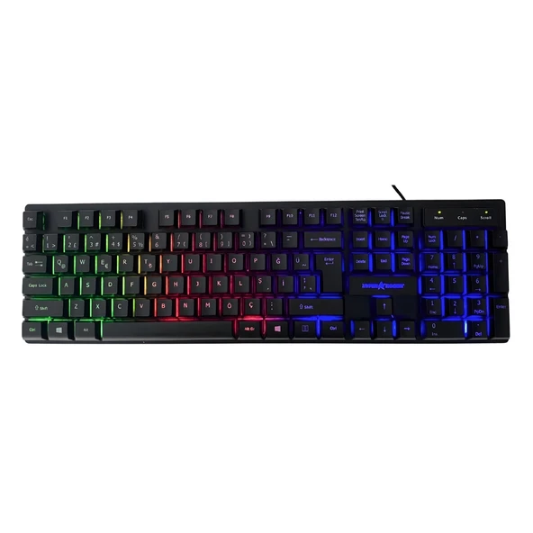 Hyper Rocket HRM500 RGB Oyuncu Klavyesi ürün görseli 1