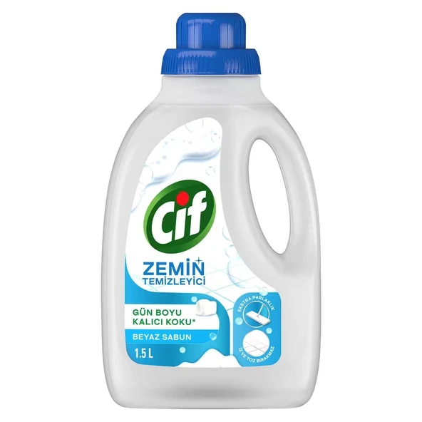 Cif Zemin Temizleyici 1500 Ml Beyaz Sabun ürün görseli 1