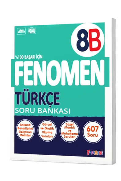 Fenomen 8 Türkçe B Soru Bankası 2025 ürün görseli 1