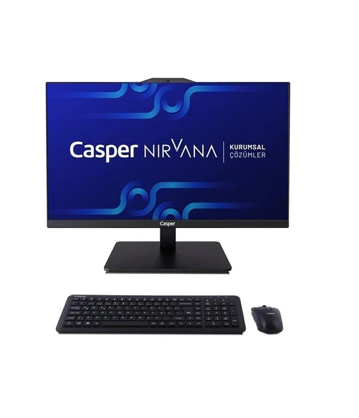 Casper Nirvana A90.1362-BE00X-V-S Siyah i7 13620H 16GB RAM 500GB 23.8" FreeDOS Pivot All In One ürün görseli 1