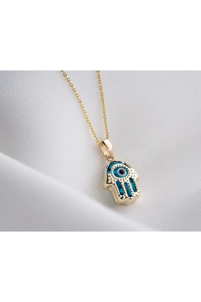 Hamsa Kolye 925 Ayar ürün görseli 1