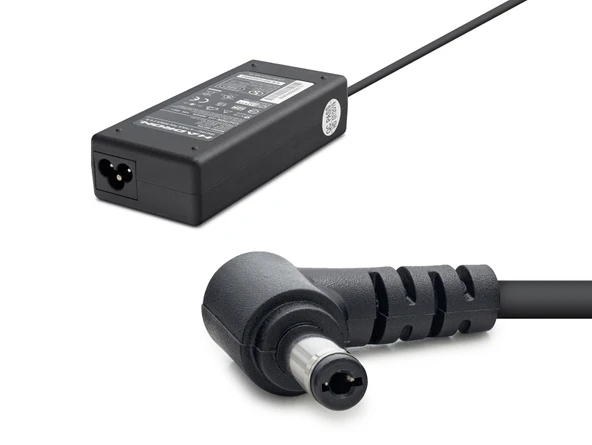 19V 4.74A 90W Laptop Adaptörü - 5.5X2.5Mm - Asus, Toshiba, Vestel, Casper Uyumlu - Siyah HD724 ürün görseli 1