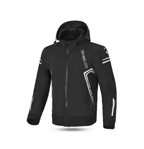 Bela Chaqueta Breeze Erkek Motosiklet Mont L Beden Siyah / Gri ürün görseli 1