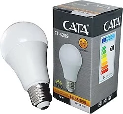CT-4259 12W/6400K Sensörlü LED Ampul (BEYAZ-6ADET) ürün görseli 1