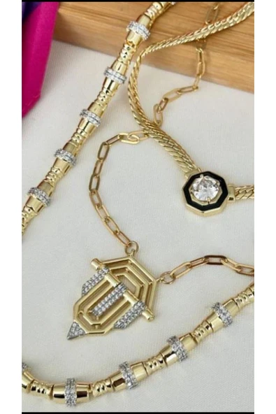Serenay 3 lü set 925 Ayar ürün görseli 1