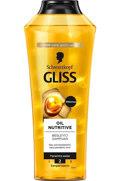 Gliss Oil Nutritive Şampuan 400 Ml - Resim 2